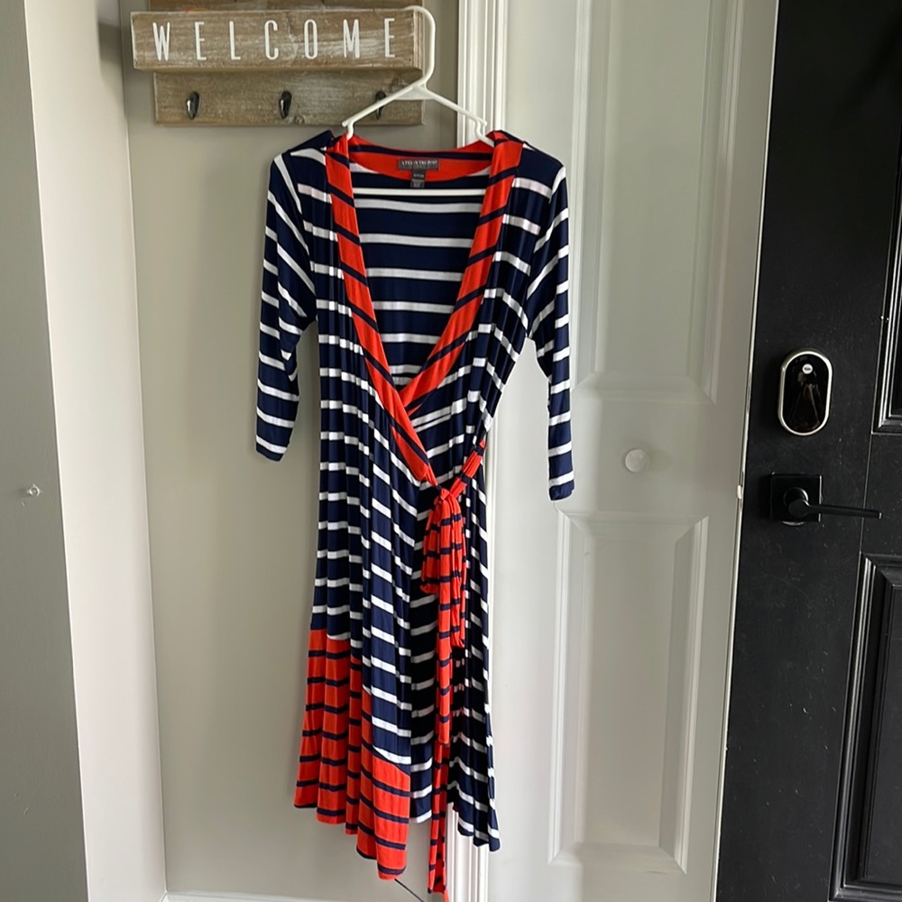 A Pea in the Pod wrap dress
